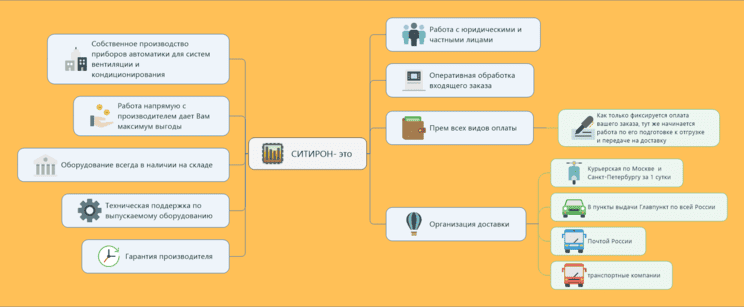 структура компании Ситирон